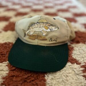 Vintage Fishing Trucker Hat Al Agnew